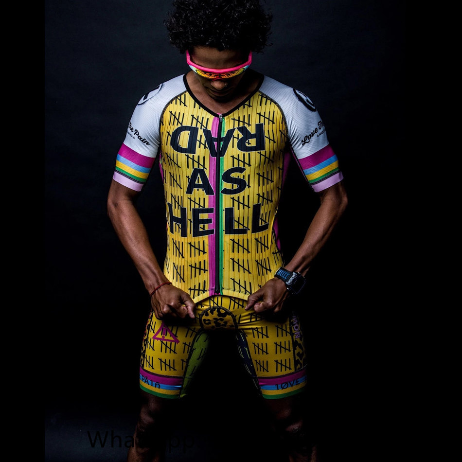 Cycling Commuter Pants - Triathlon Aero Racing Suit Men LOVE