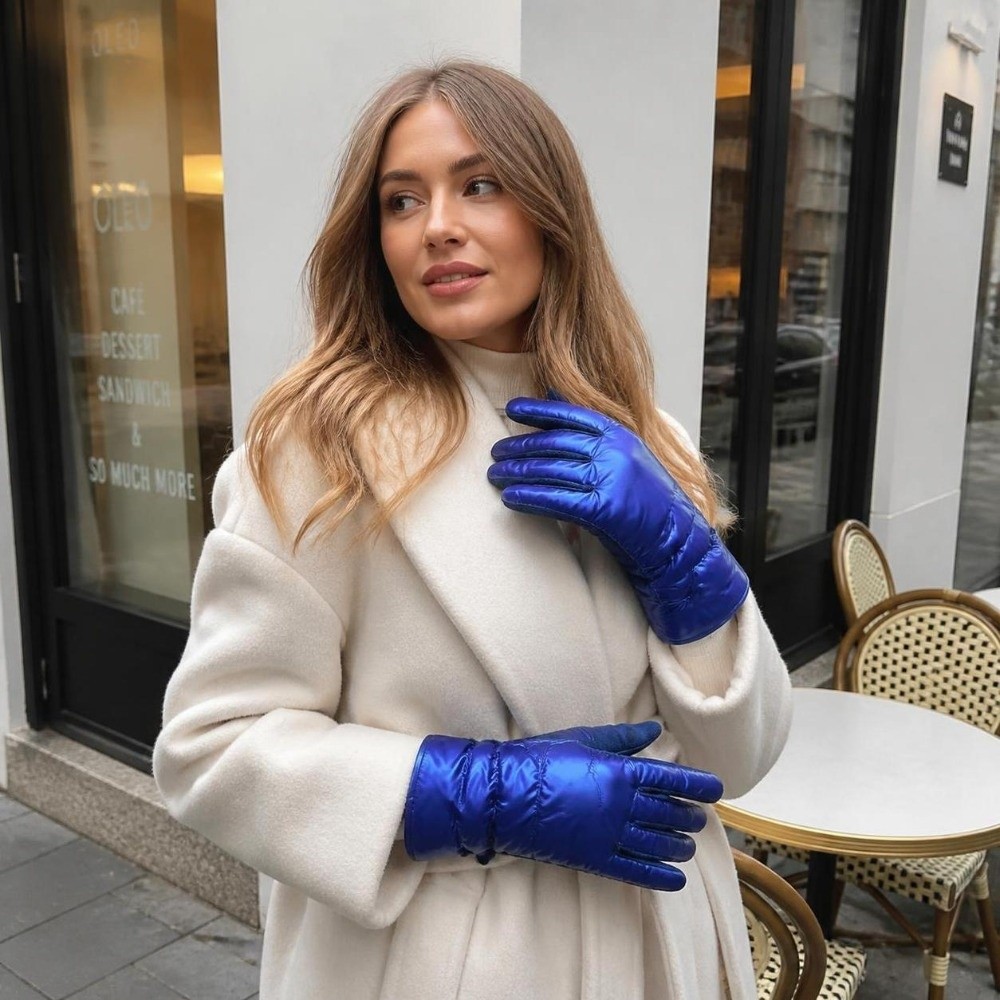 Waterproof Cycling Commute - Waterproof Suede Down Cloth Driving Gloves