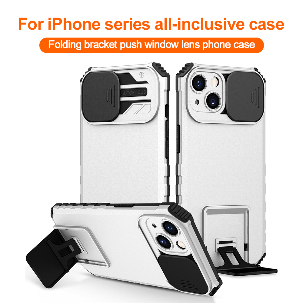 Kickstand Adjustable - Kickstand Shockproof Phone Case For Apple
