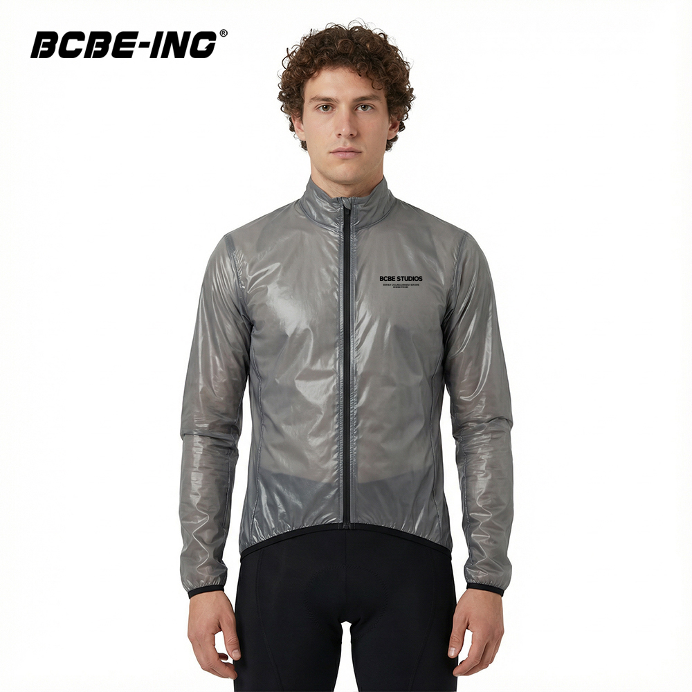Cycling Rain Jacket Commute - BCBE-ING Cycling Rain Jacket Lightweight Windproof