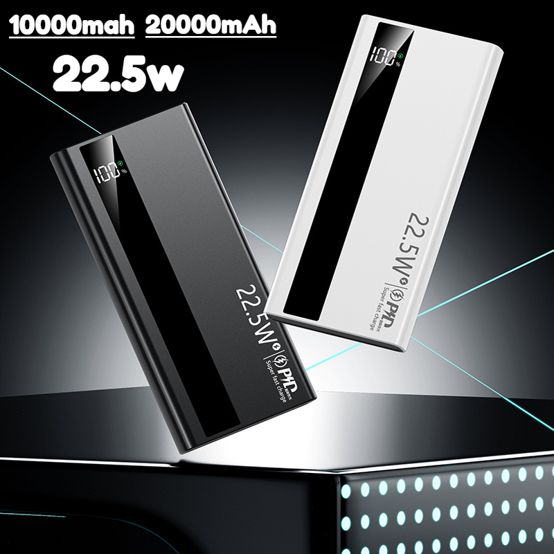 Usb Charger Dynamo - 20000mAh Power Bank Fast Charging 22.5W