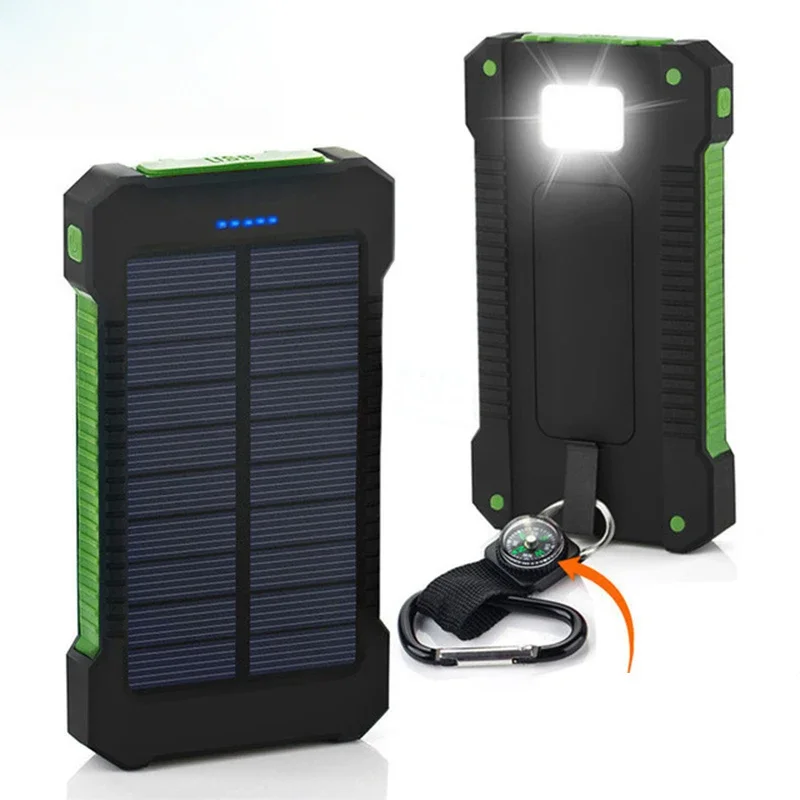 20000mAh Portable Solar Power  - огляд і ціна Usb Charger Dynamo