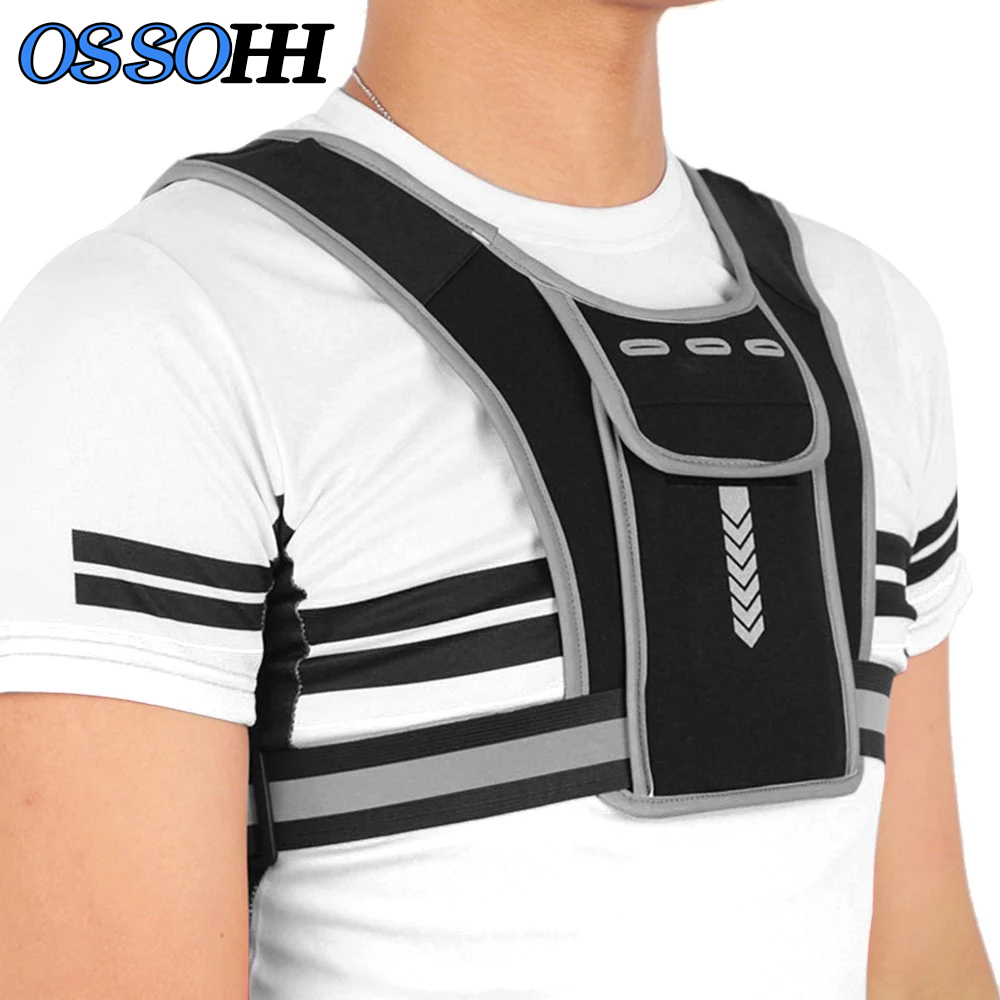 1Pcs Reflective Running Vest,  - огляд і ціна Reflective Vest Cycling
