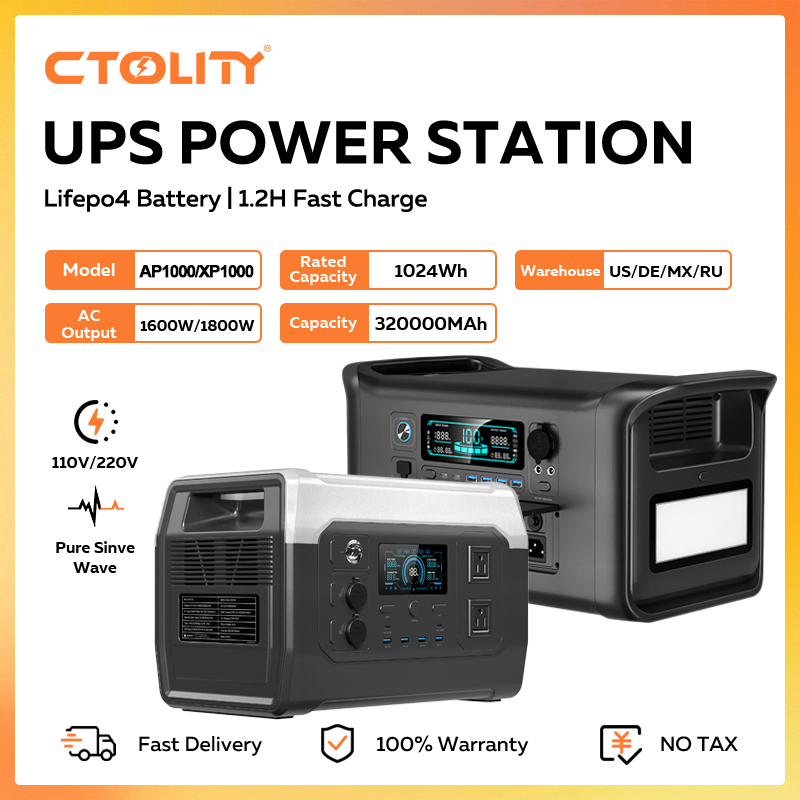 CTOLITY 1800W Portable Power S - огляд і ціна Usb Charger Dynamo