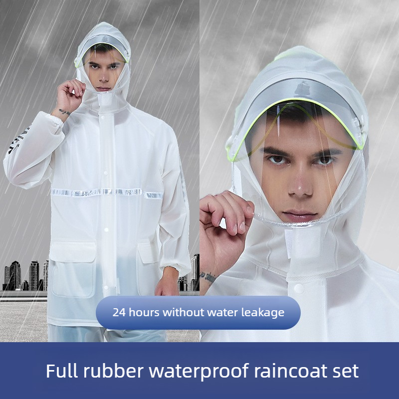 Reflective Two Piece Motorcycl - огляд і ціна Cycling Rain Jacket Commute