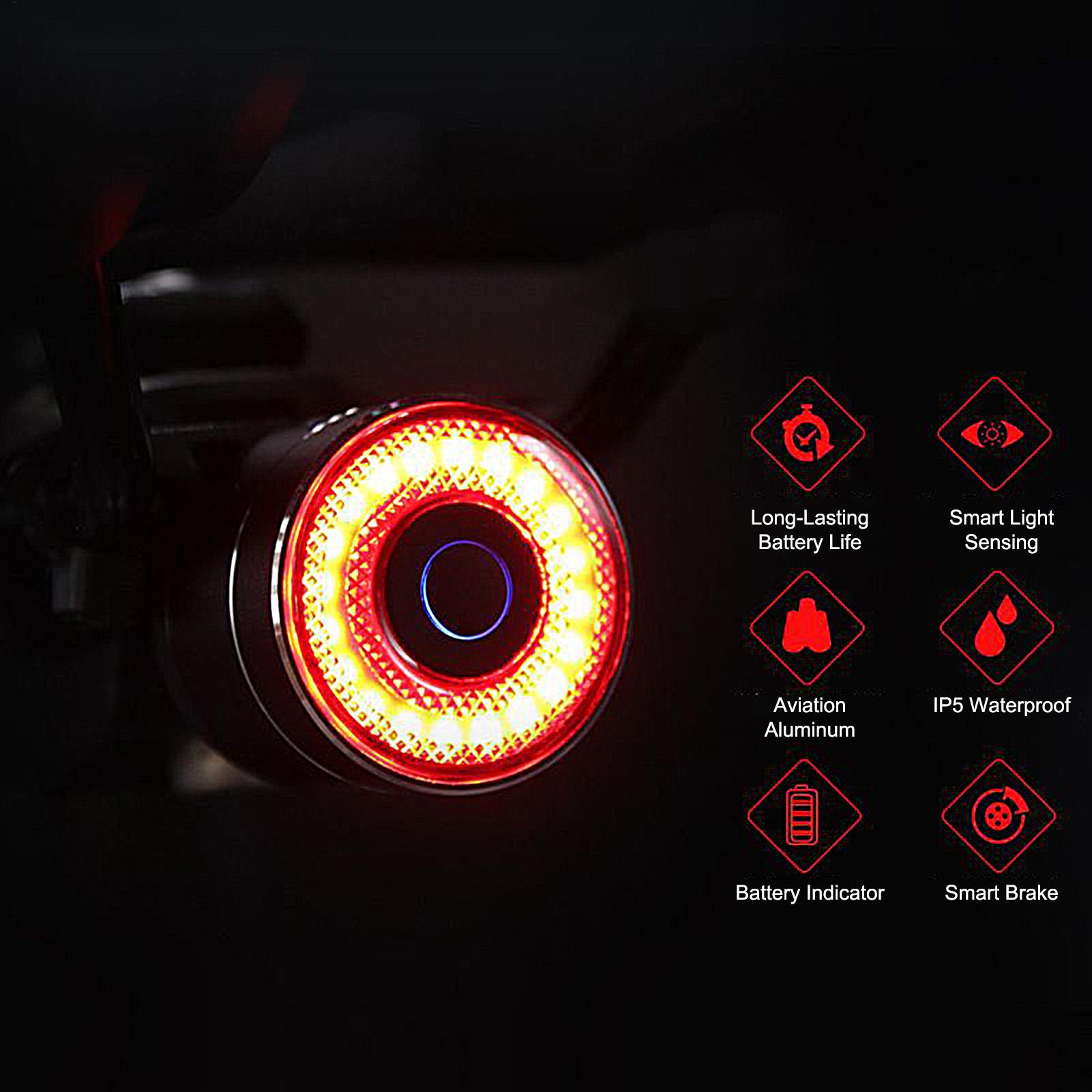 Bicycle Brake Light Smart Bike - огляд і ціна Commuter Cycling