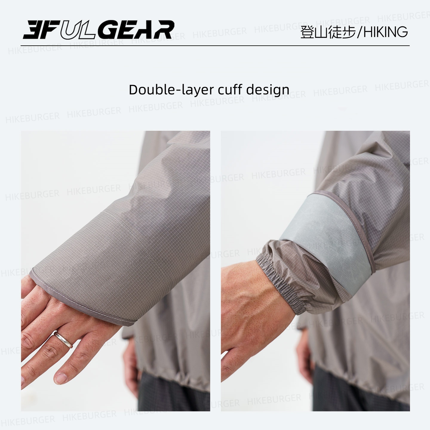 3F UL GEAR QingSuo Spilt Rain  - огляд і ціна Cycling Rain Jacket Commute