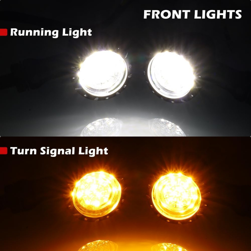Motorcycle Bullet LED Front Re - огляд і ціна Bike Light Front Rear
