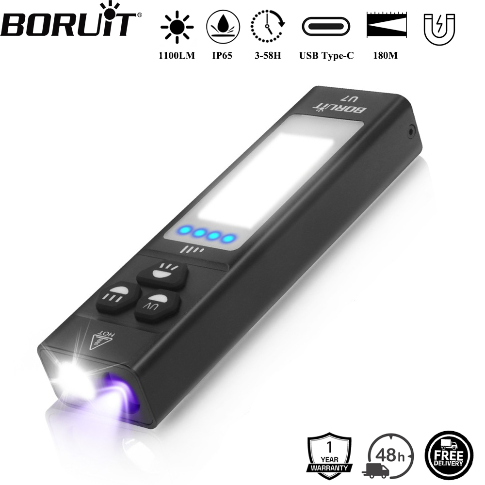 BORUiT U7 UV LED EDC Flashligh - огляд і ціна Cycling To Work