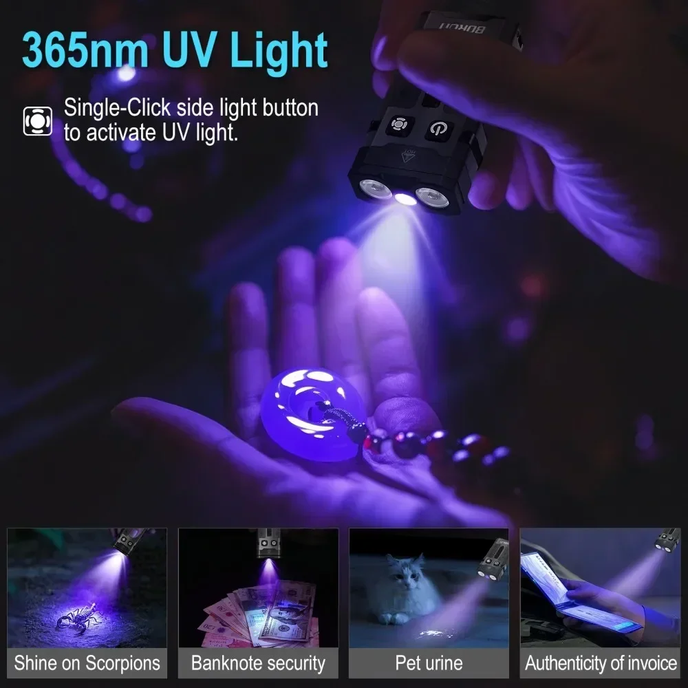 BORUiT EV20 1100LM EDC UV Keyc - огляд і ціна Cycling To Work