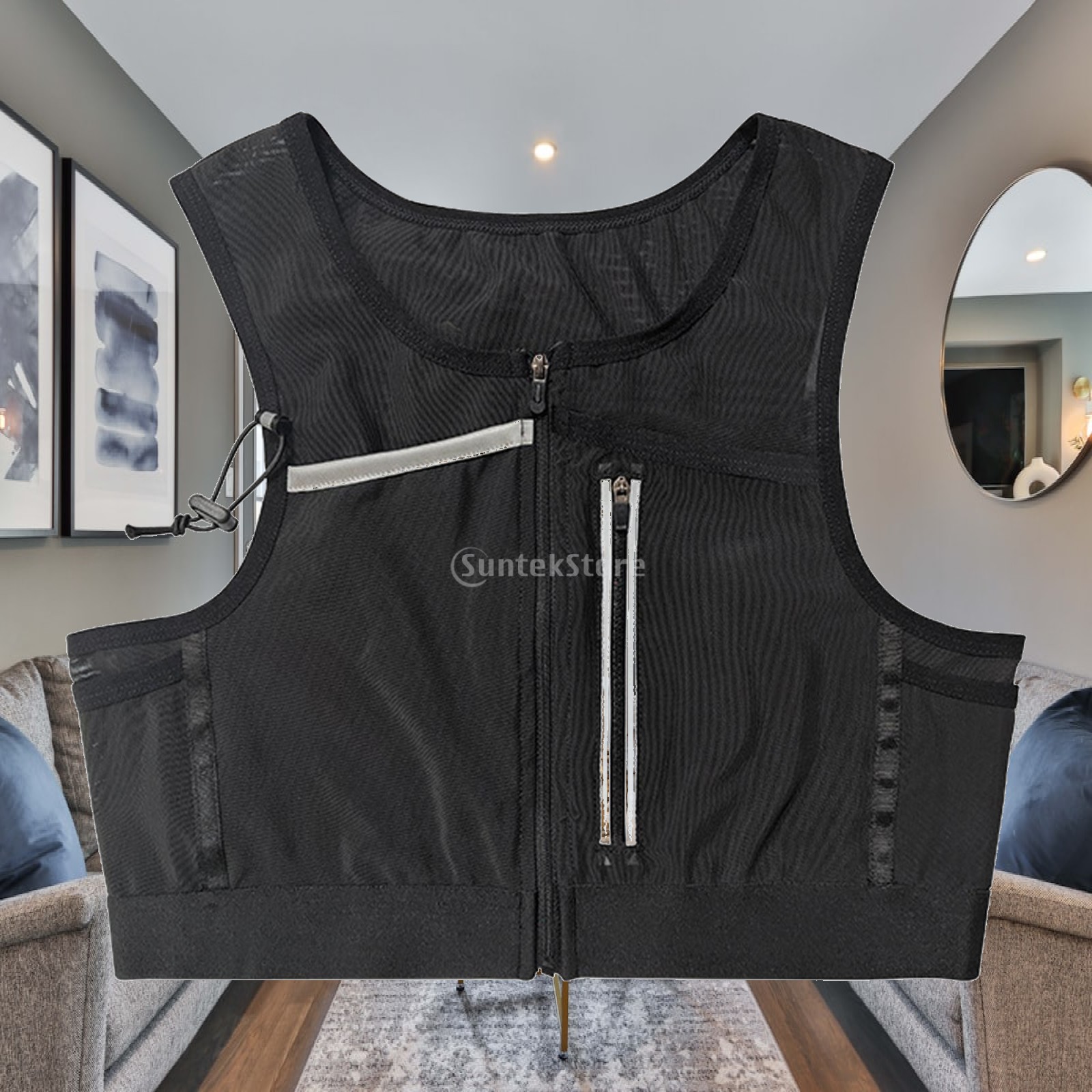 Running Vest Bag Chest Pack Re - огляд і ціна Reflective Vest Cycling