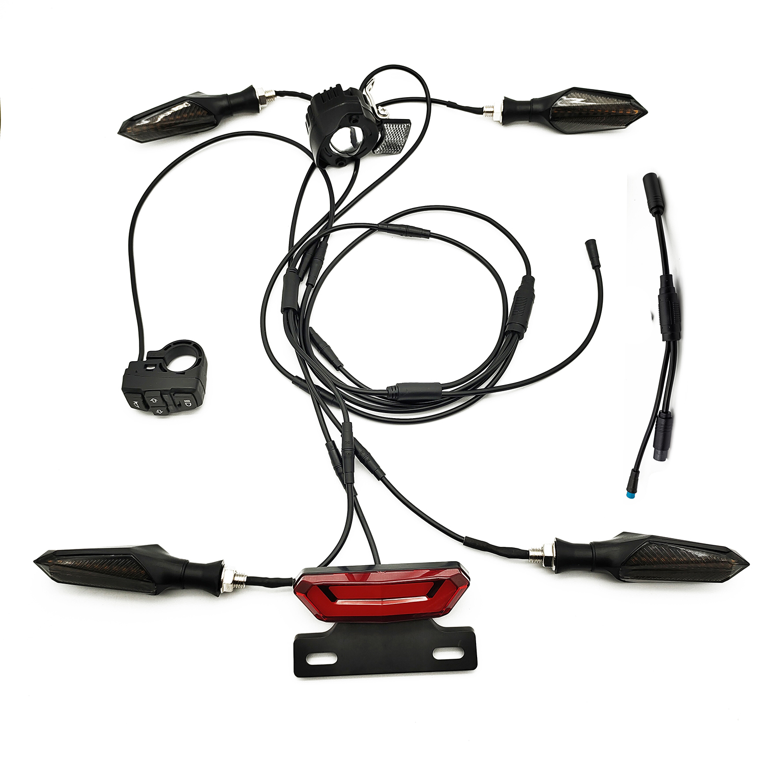 Electric Bicycle Waterproof Ca - огляд і ціна Bike Light Front Rear