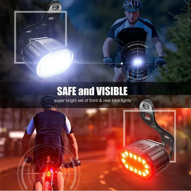 Front Rear Bike Lights Recharg - огляд і ціна Bike Light Front Rear