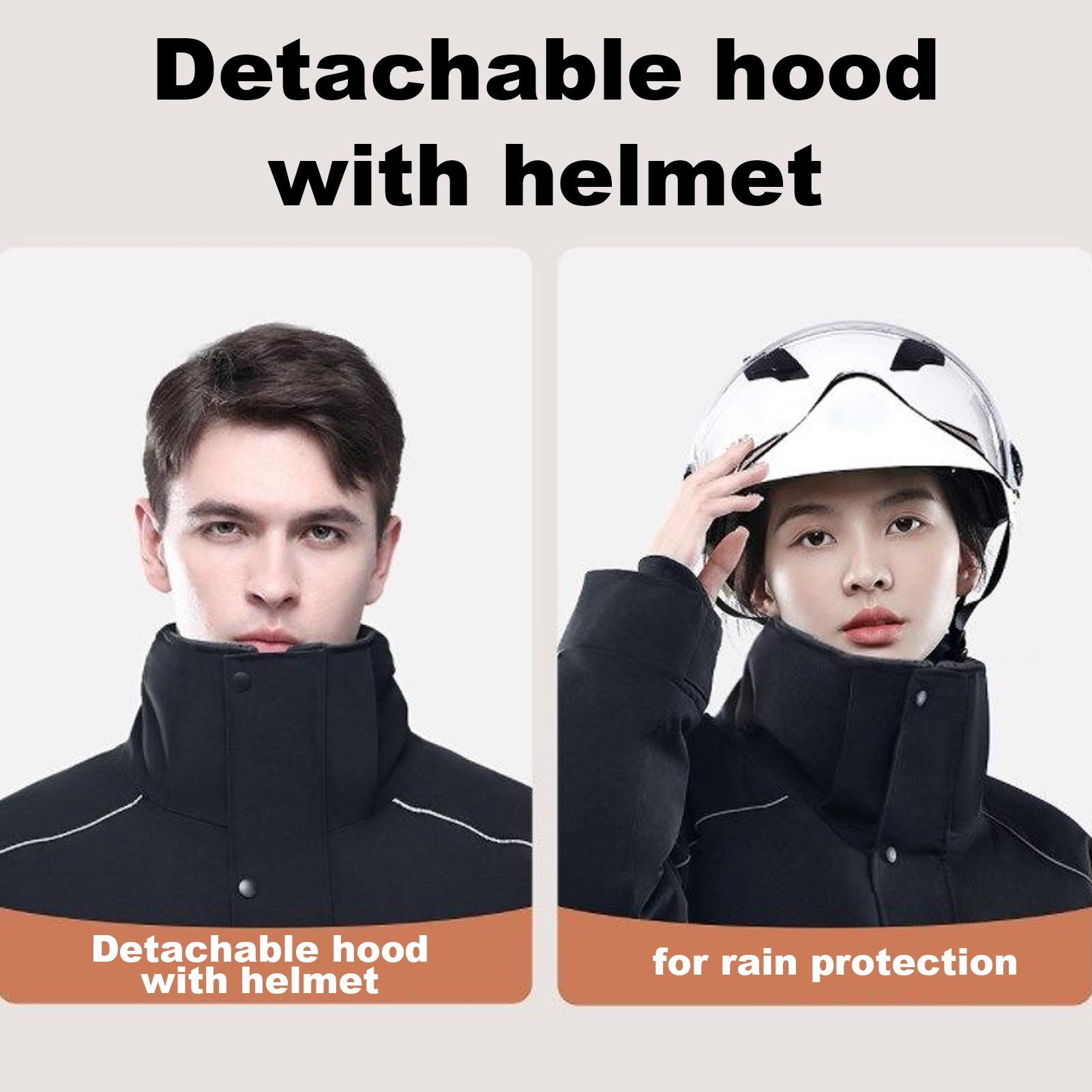 Motorcycle Winter Jacket 4-Poc - огляд і ціна Cycling Commute Jacket