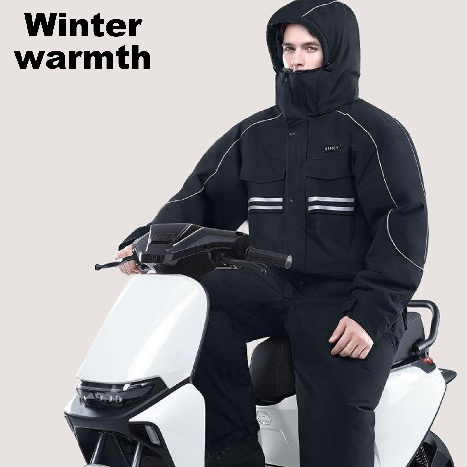 Motorcycle Winter Jacket 4-Poc - огляд і ціна Cycling Commute Jacket