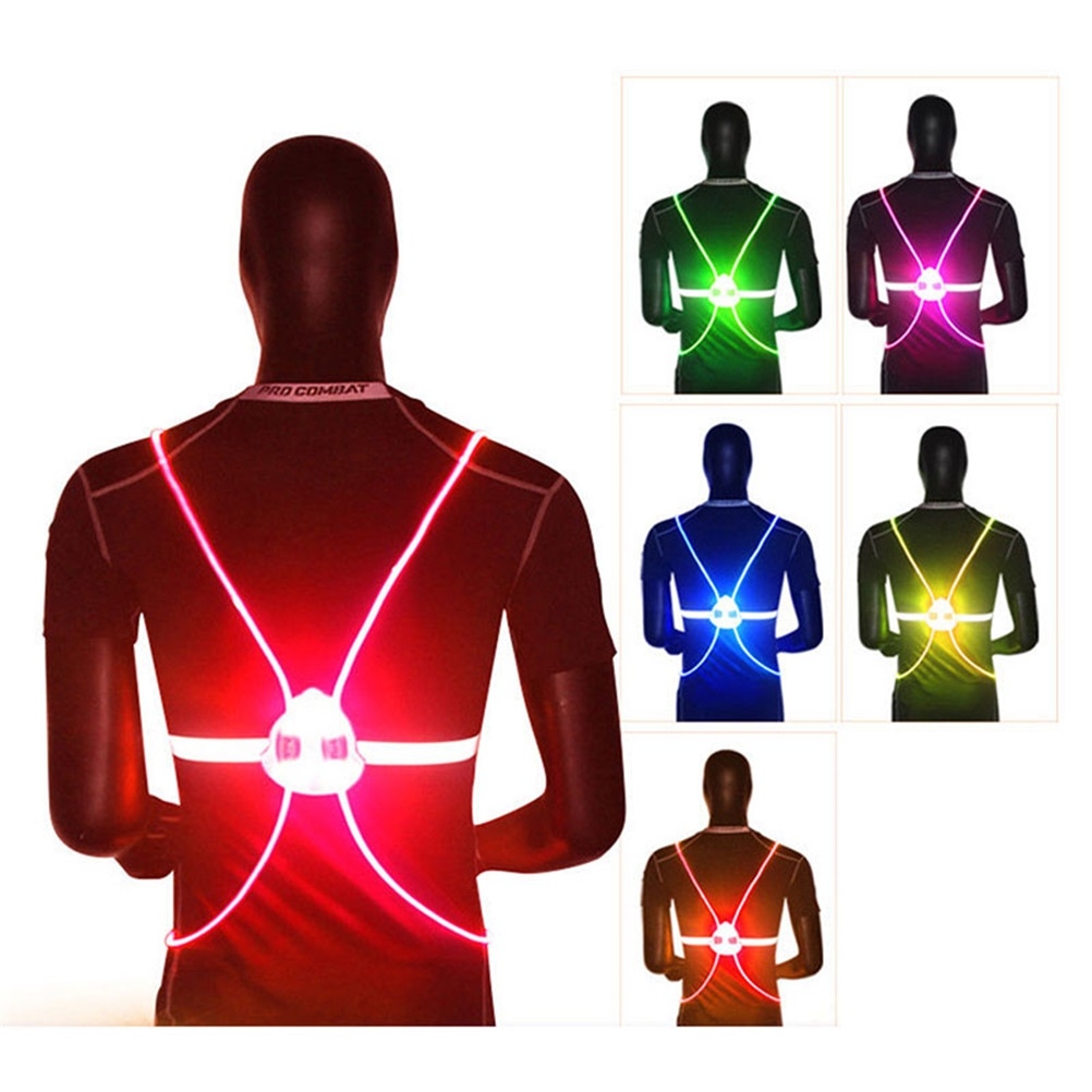 Outdoor 360 Reflective LED Fla - огляд і ціна Reflective Vest Cycling