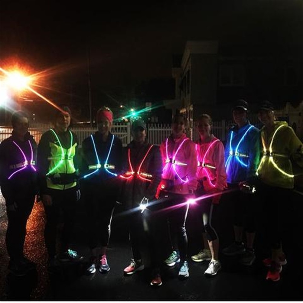 Outdoor 360 Reflective LED Fla - огляд і ціна Reflective Vest Cycling