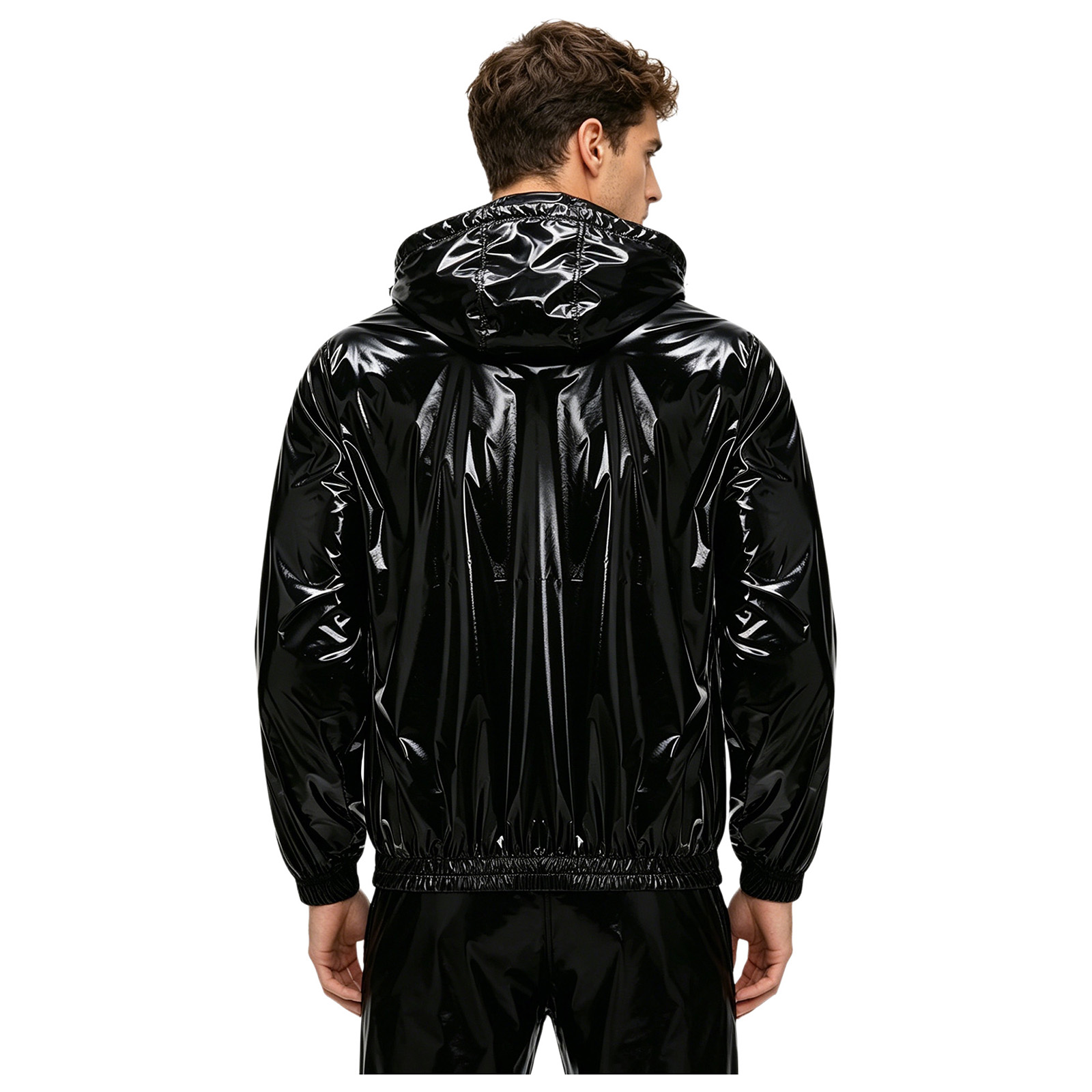 Mens Waterproof Hooded Jacket  - огляд і ціна Cycling Rain Jacket Commute