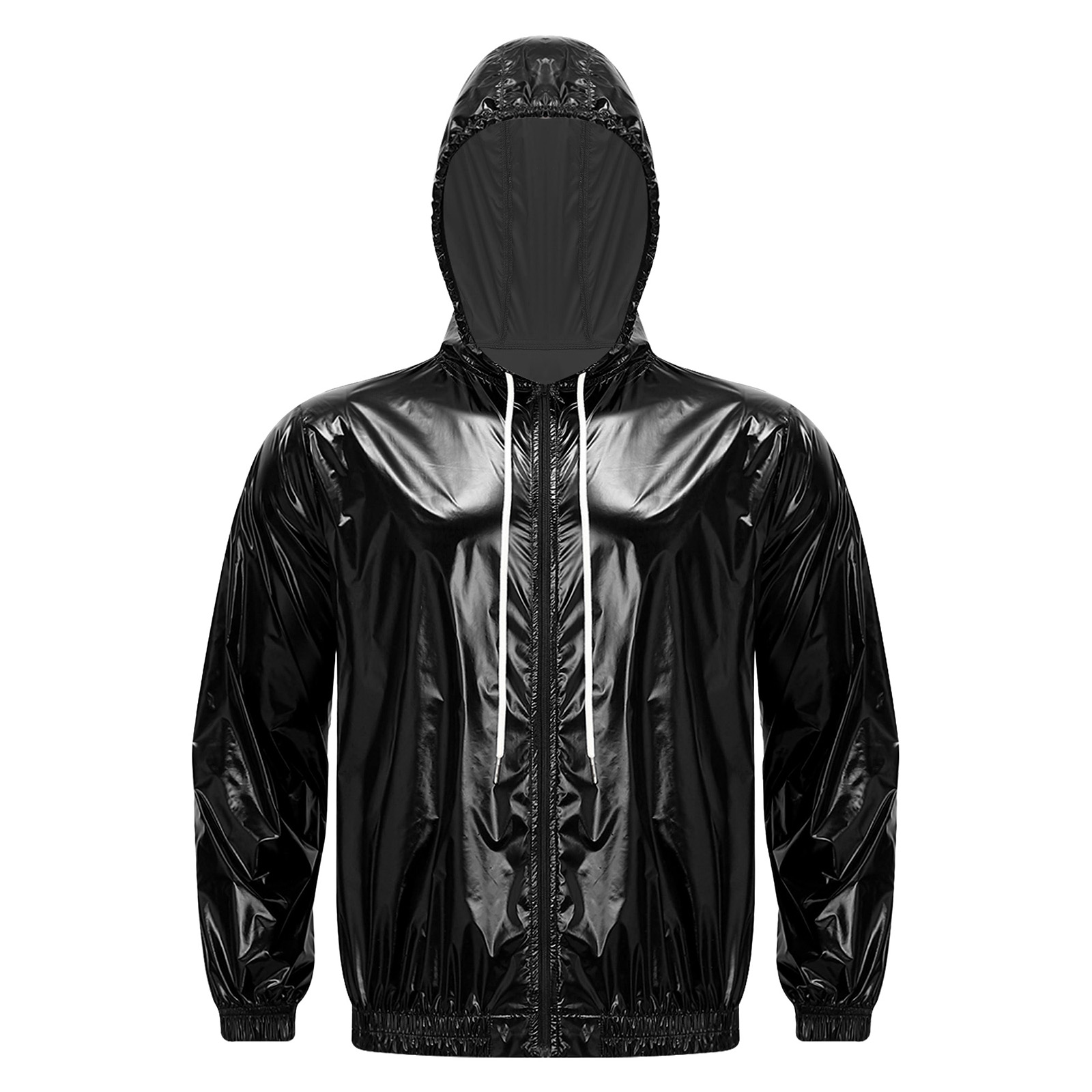 Mens Waterproof Hooded Jacket  - огляд і ціна Cycling Rain Jacket Commute