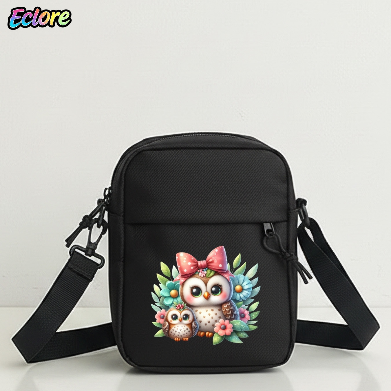 Owl Print Oxford Shoulder Bag  - огляд і ціна Cycling To Work