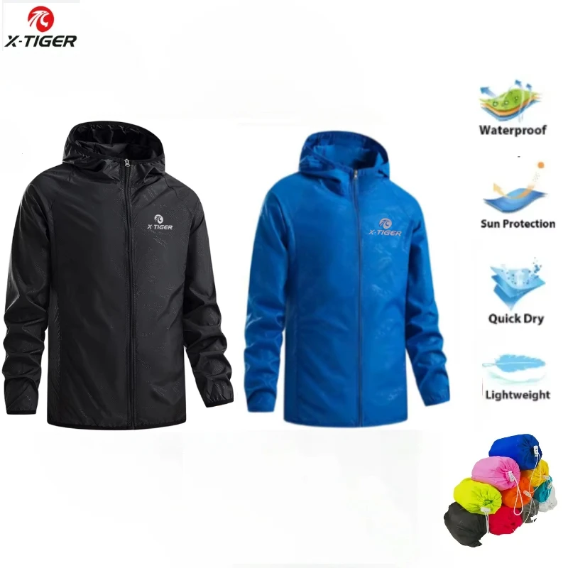 X-TIGER Skin Hiking Jacket Men - огляд і ціна Cycling Rain Jacket Commute