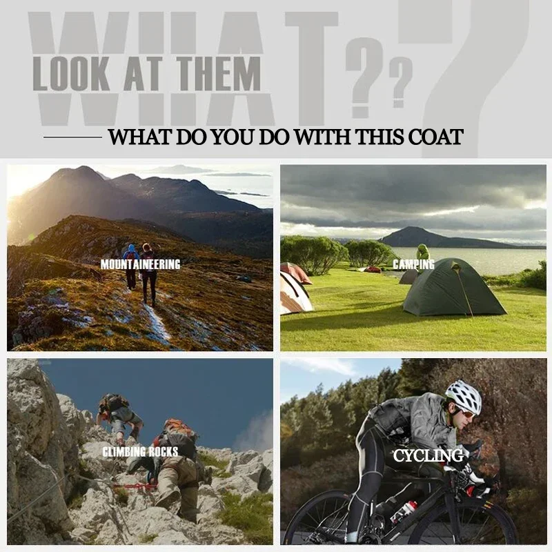 X-TIGER Skin Hiking Jacket Men - огляд і ціна Cycling Rain Jacket Commute