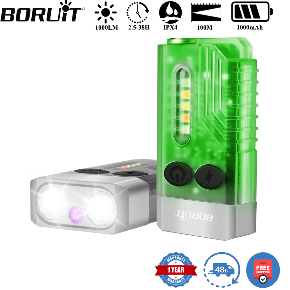 BORUiT V10 Keychain UV LED EDC - огляд і ціна Cycling To Work