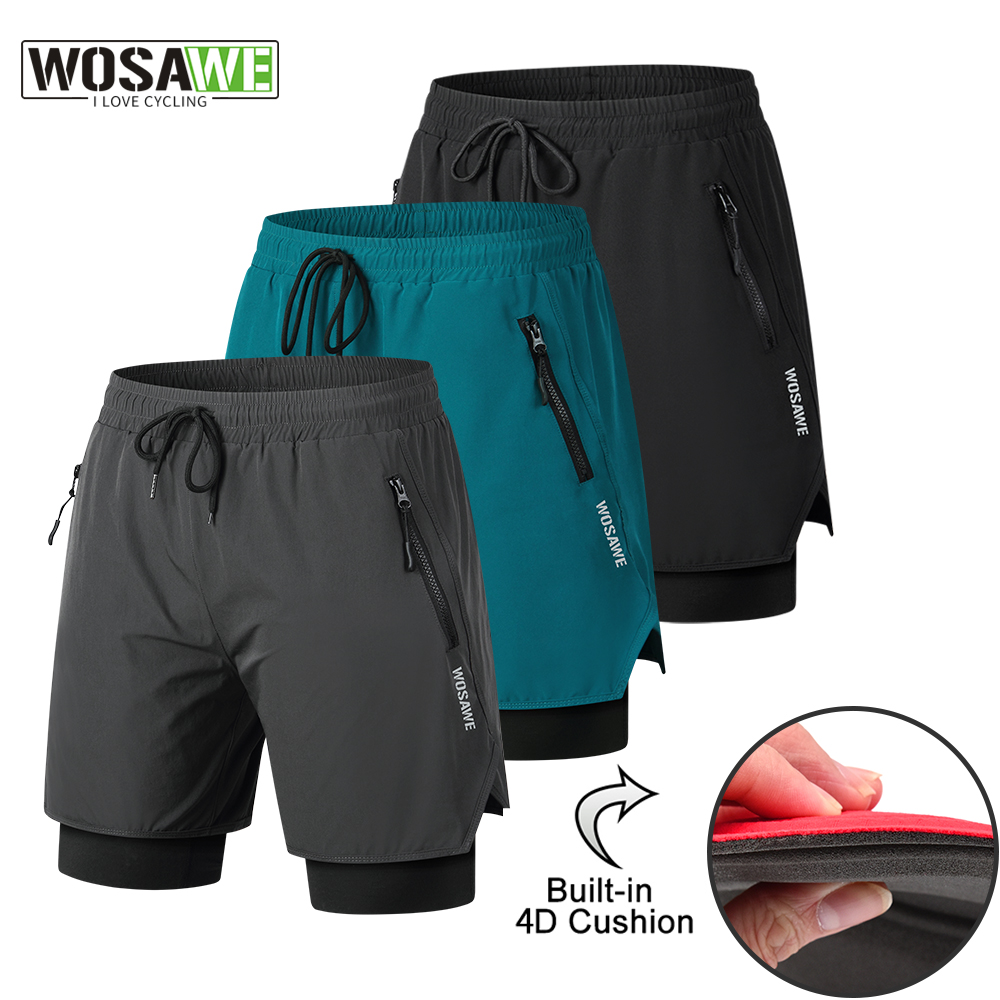 WOSAWE MTB Shorts Summer Men C - огляд і ціна Cycling Commuter Pants