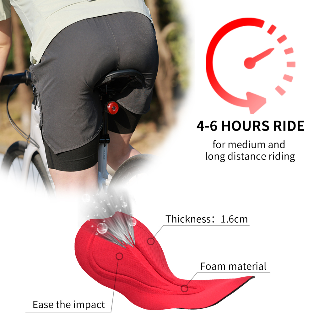 WOSAWE MTB Shorts Summer Men C - огляд і ціна Cycling Commuter Pants