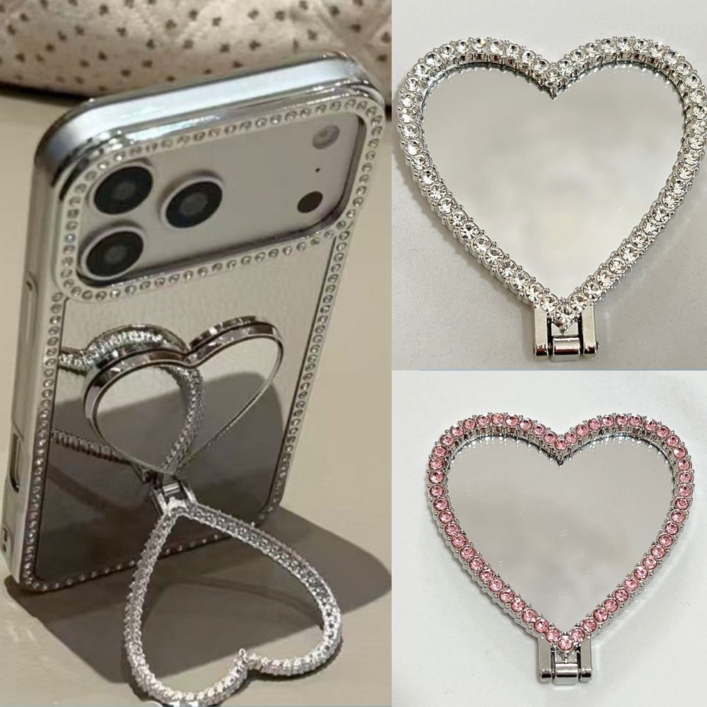Bling Diamond Heart Phone Stan - огляд і ціна Kickstand Adjustable