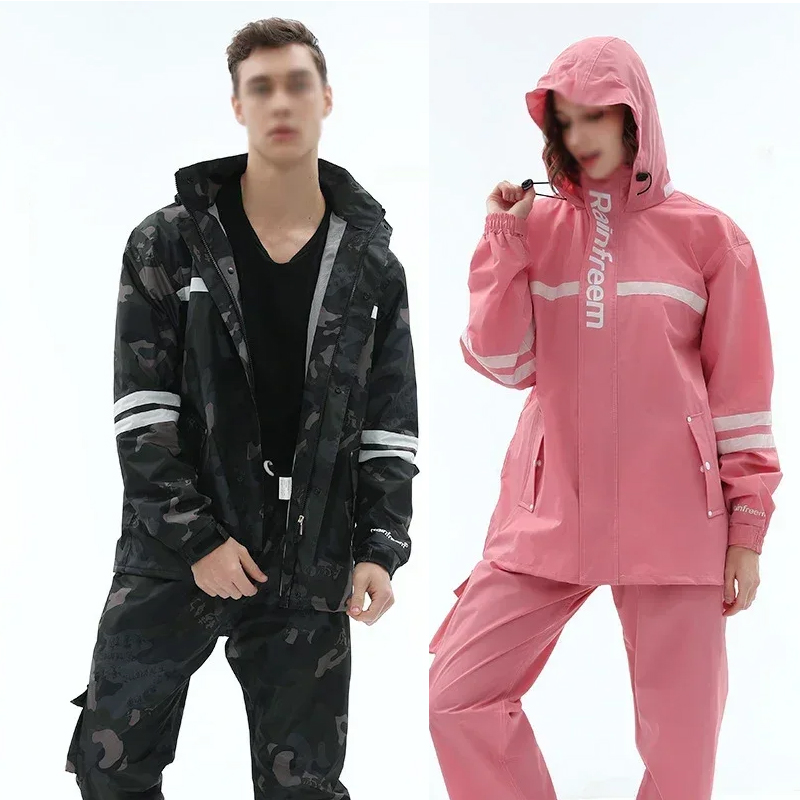 Adult Raincoat Rainpants Water - огляд і ціна Cycling Rain Jacket Commute