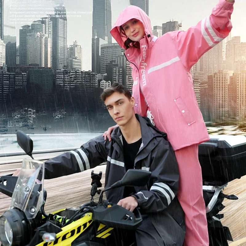 Adult Raincoat Rainpants Water - огляд і ціна Cycling Rain Jacket Commute