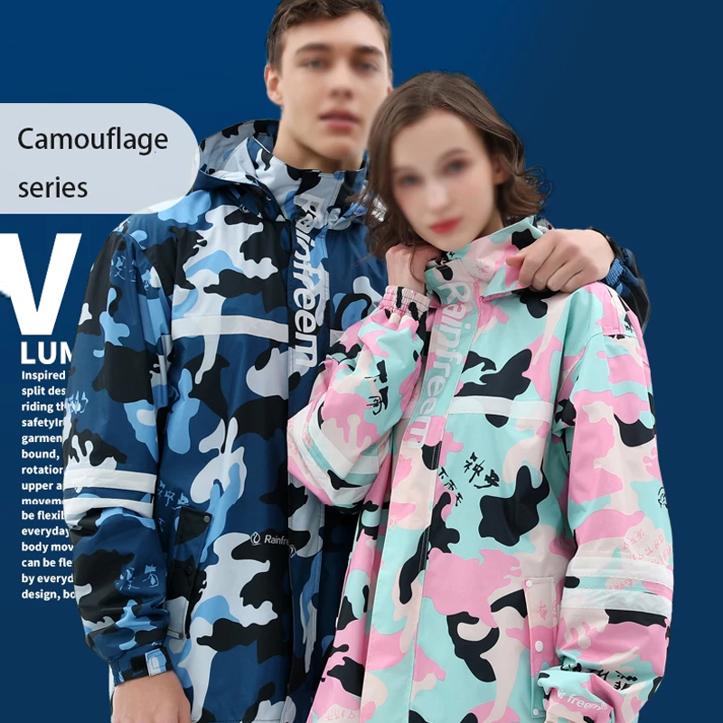 Adult Raincoat Rainpants Water - огляд і ціна Cycling Rain Jacket Commute