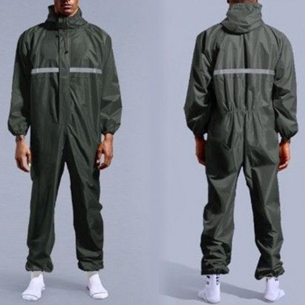 Hooded Raincoat Unisex Fashion - огляд і ціна Cycling Rain Jacket Commute