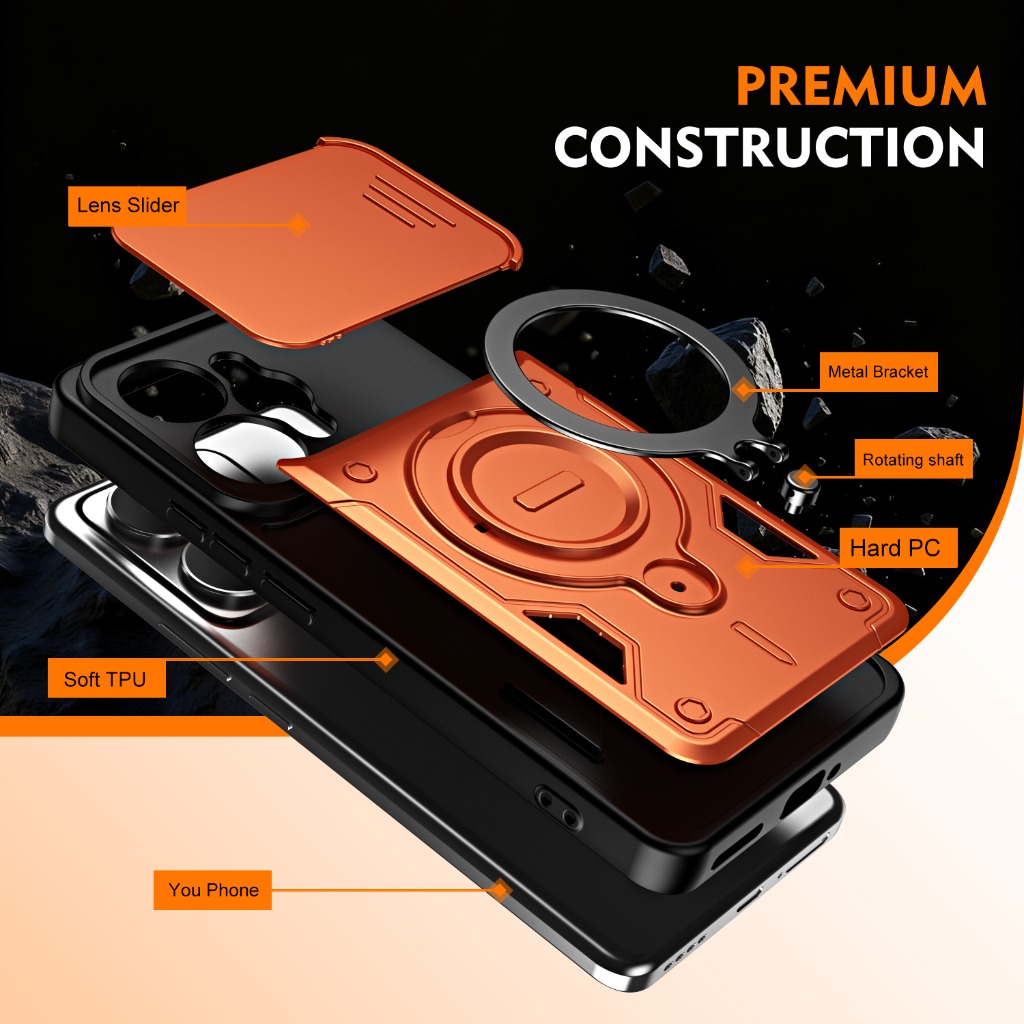 Armor Shockproof Phone Case wi - огляд і ціна Kickstand Adjustable