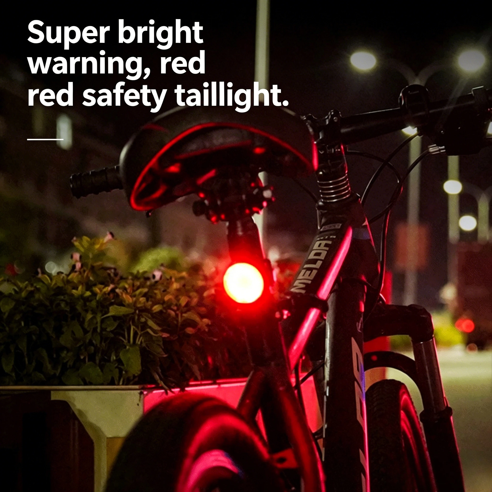 USB Rechargeable Waterproof LE - огляд і ціна Bike Light Front Rear