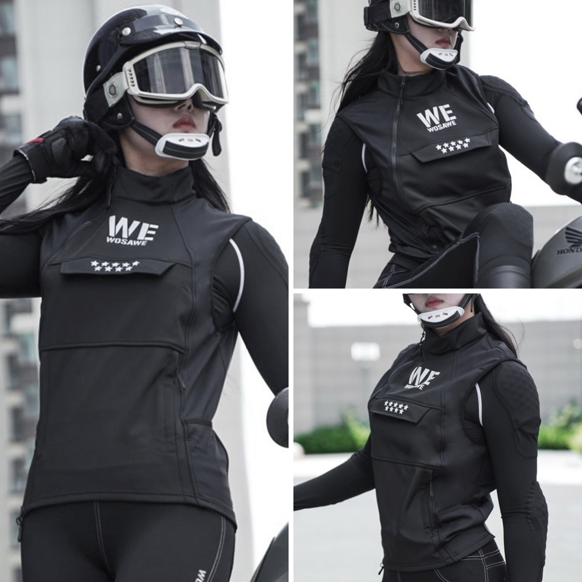 WOSAWE Winter Motorcycle Ridin - огляд і ціна Reflective Vest Cycling