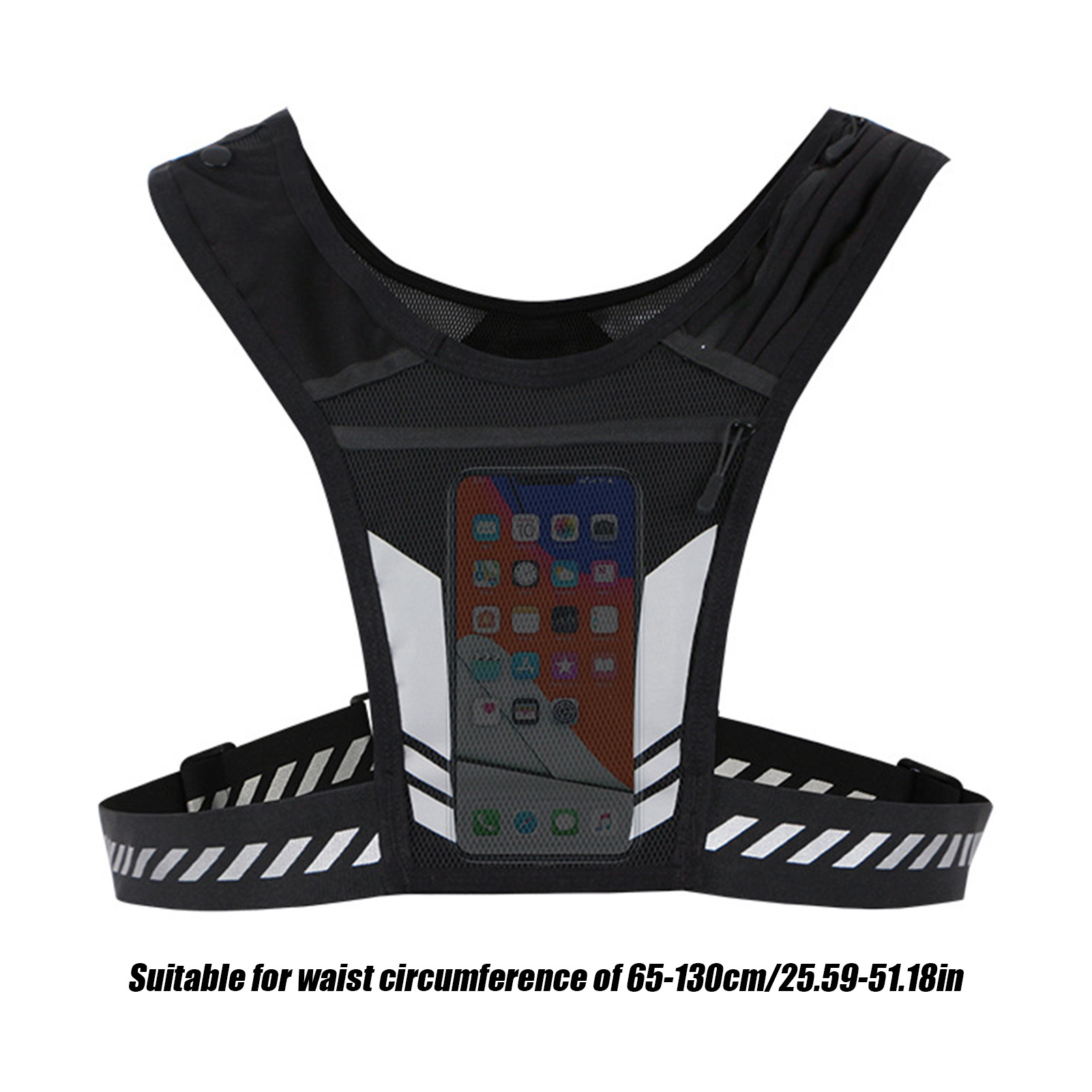 Sport Vest Phone Bag Reflectiv - огляд і ціна Reflective Vest Cycling